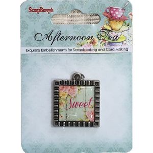 Zawieszka Charms ScrapBerry's Afternoon Tea 2